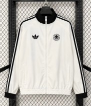 2026 Germany White Retro Windbreaker 2026 Germany White Retro Windbreaker