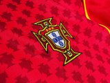 2004 Portugal Home Retro Soccer Jersey