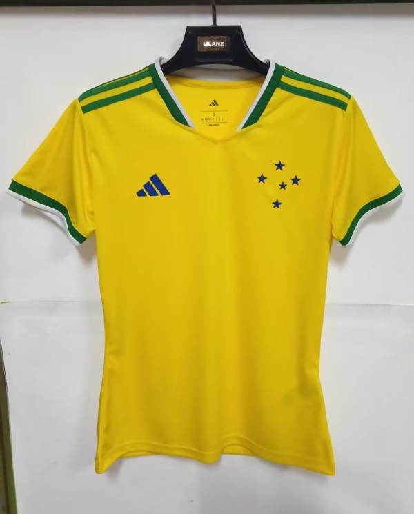 26-27 Cruzeiro Special Edition Women Fans Soccer Jersey (女)