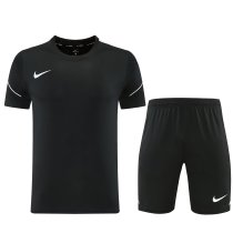 2026 NK Black Training Short Suit 2026 NK Black Training Short Suit