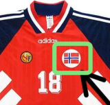 1994-1995 Norway Home Retro Soccer Jersey