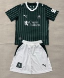 26-27 Plymouth FC Home Kids Soccer Jersey