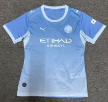 26-27 Man City Home Women Fans Soccer Jersey (女)