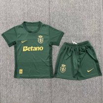 26-27 Sporting Lisbon 120th Anniversary Edition Kids Soccer Jersey