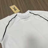 2026 ON White Tight short sleeves