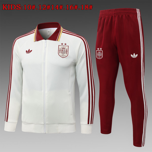 26-27 Spain High Quality Kids Jacket Tracksuit