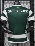 26-27 Sporting Lisbon Home Player Version Soccer Jersey