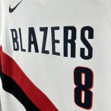 26-27  TRAIL BLAZERS Top Quality Hot Pressing NBA Jersey