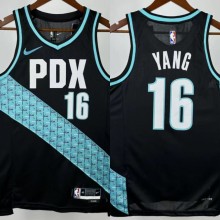 26-27  TRAIL BLAZERS Top Quality Hot Pressing NBA Jersey