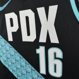 26-27  TRAIL BLAZERS Top Quality Hot Pressing NBA Jersey