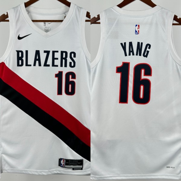 26-27 TRAIL BLAZERS Top Quality Hot Pressing NBA Jersey