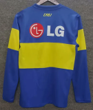 2011-2012  Boca Juniors Home Long Sleeve Retro Soccer Jersey