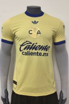 26-27 Club America Yellow 110th Anniversary Edition Player Version Soccer Jersey*带广告