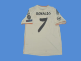 2013-2014 RMA Home Player Version Retro Soccer Jersey*球员