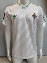 1986 Northern Ireland Home Retro Soccer Jersey