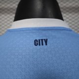 25-26 Man City Home Player Version Soccer Jersey