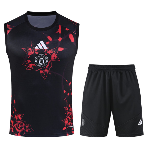 26-27 Man Utd High Quality Tank Top And Shorts Suit