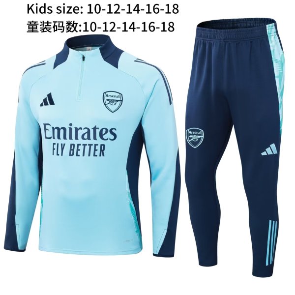 24-25 ARS High Quality Kids Half Pull Tracksuit