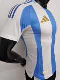 2024 Argentina Home Player Version Soccer Jersey