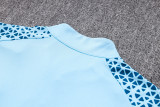 23-24 Man City High Quality Half Pull Tracksuit