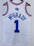 ALL-STAR McGRADY #1 White Top Quality Hot Pressing NBA Jersey