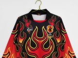 1998 Japan goalkeeper Long Sleeve Retro Soccer Jersey