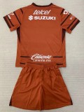 24-25 Pumas UNAM Yellow GoalKeeper Kids Soccer Jersey