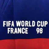 1998 France Home Long Sleeve Retro Soccer Jersey(带决赛字)
