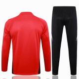 24-25 Man Utd High Quality Half Pull Tracksuit