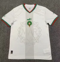 22-23 Morocco Away Fans Soccer Jersey