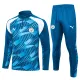 23-24 Man City High Quality Half Pull Tracksuit