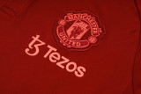 23-24 Man Utd High Quality Polo Tracksuit