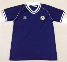 1982 Scotland Home Retro Soccer Jersey