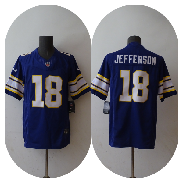 2023 NFL Minnesota Vikings New Pattern Jersey