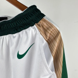 23-24 CELTICS White City Edition Top Quality NBA Pants