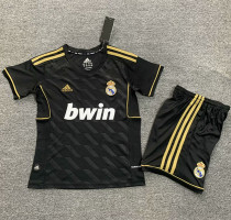 2011-2012 RMA Away Retro Kids Soccer Jersey