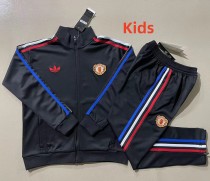 24-25 Man Utd High Quality Kids Jacket Tracksuit