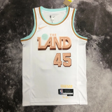 22-23 Kings MITCHELL #45 White City Edition Top Quality Hot Pressing NBA Jersey