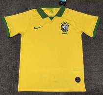 2019-2020 Brazil Home Retro Soccer Jersey