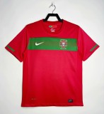 2010 Portugal Home Retro Soccer Jersey