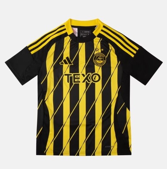 24-25 Aberdeen Away Fans Soccer Jersey