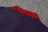 24-25 England High Quality Half Pull Tracksuit 