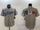 2024 MLB Los Angeles Dodgers New Pattern Jersey