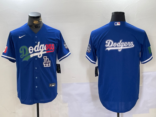 2024 MLB Los Angeles Dodgers New Pattern Jersey