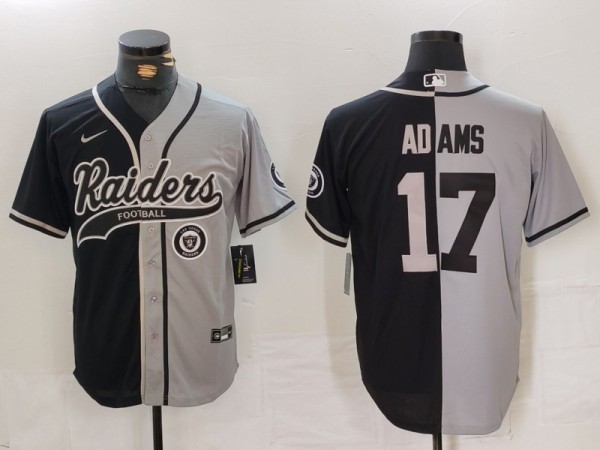 2024 MLB Las Vegas Raiders New Pattern Jersey