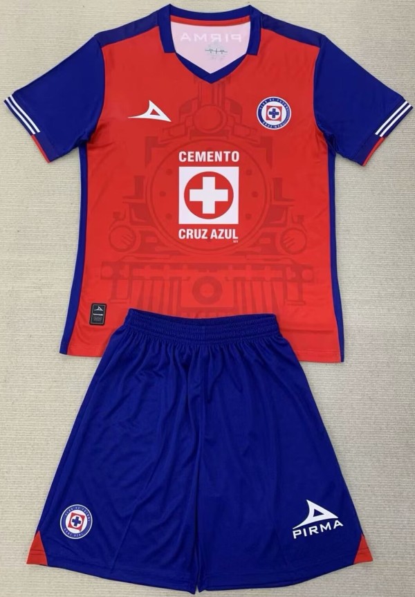 24-25 Cruz Azul Third Kids Soccer Jersey