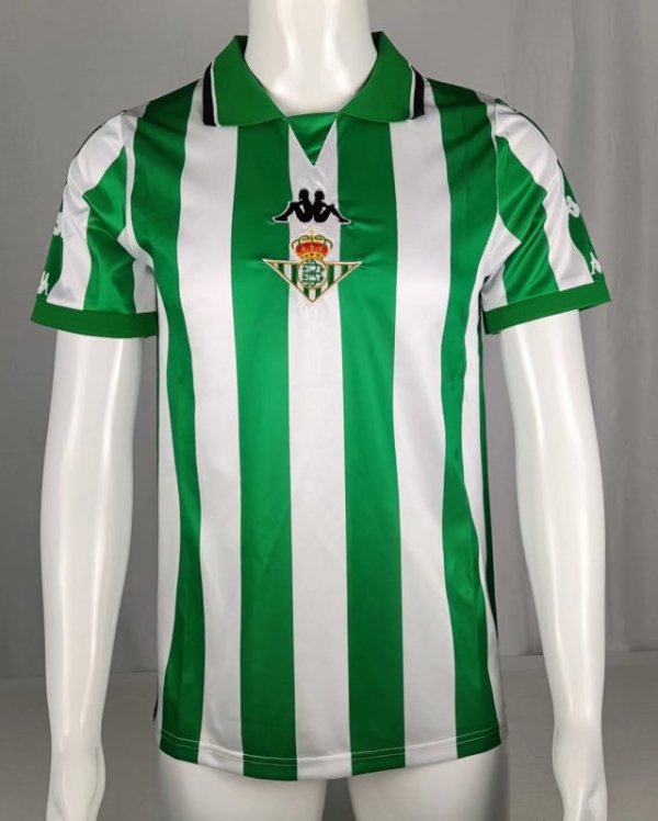 1999-2000 Real Betis Home Retro Soccer Jersey