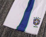 1998 Brazil Away Retro Kids Soccer Jersey