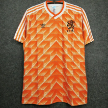 1988 NetherIands Home Retro Soccer Jersey