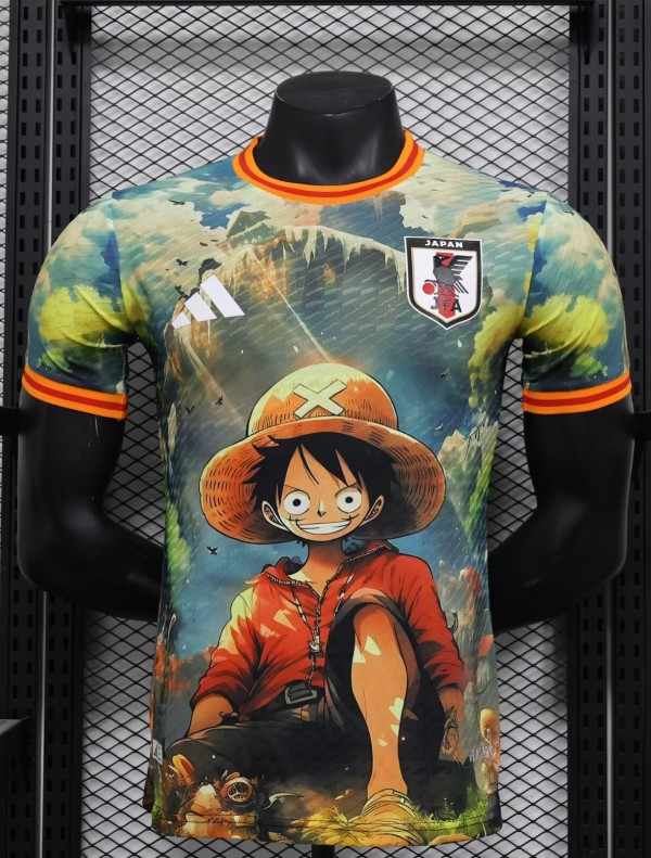 25-26 Japan Green Blue Special Edition Player Version Soccer Jersey